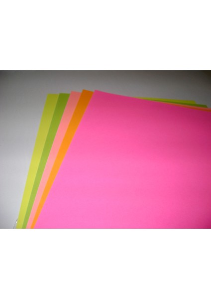 Craft&Arts Fon Kartonu Neon 25X35 10Lu Uca-800-2535-P