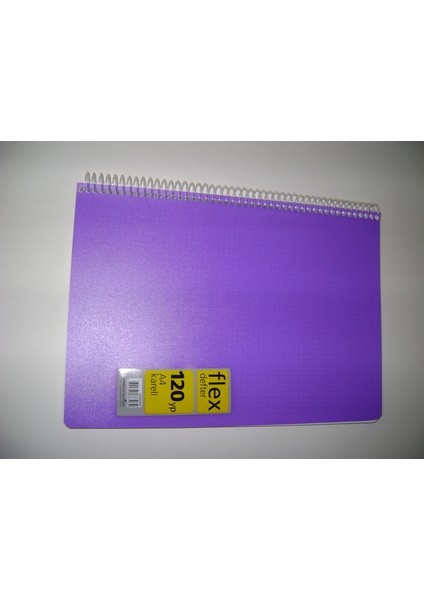 Flex A4 120Yp Kareli Pp Kapak