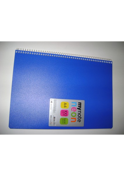 My Note Neon A4 100Yp Kareli Pp Kapak