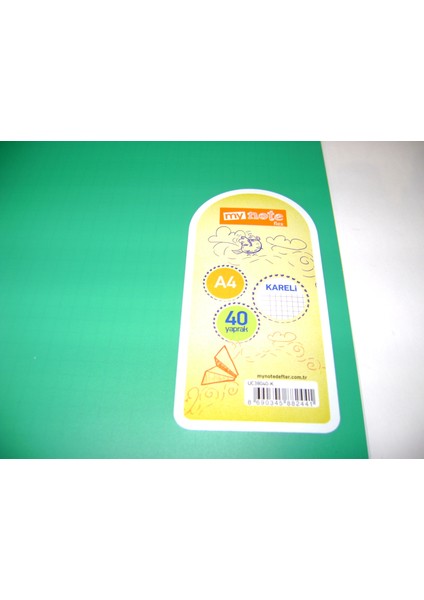 My Note A4 40Yp Kareli Pp Kapak