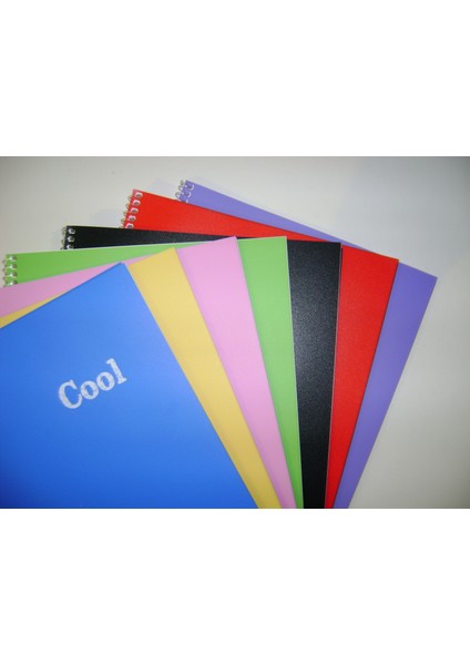 Cool A4 60Yp Çizgisiz(Düz) Pp Kapak