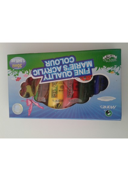 Akrilik Tüp Boya 6X30Ml