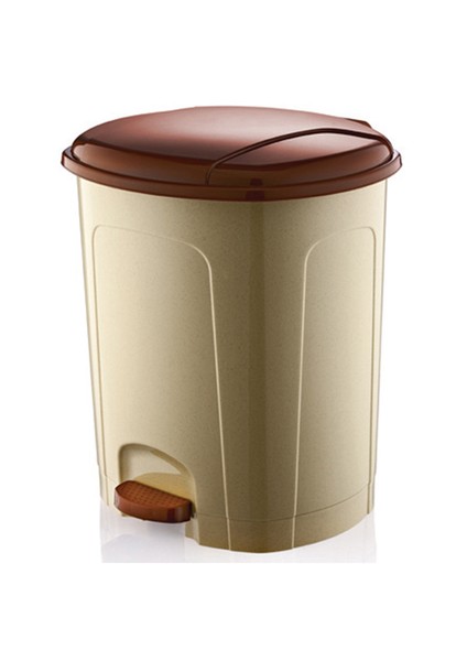 Plastik 1 No Pedallı Çöp Kovası(5,5Lt)