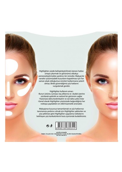 Touch Highlighter Şablonu 7 Li