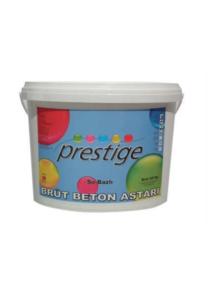 Prestige Brüt Beton Astarı 20 Kg Kırmızı