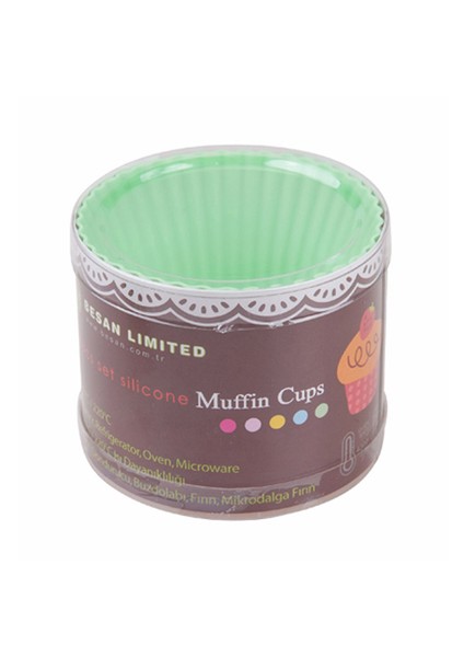 Silikon Tekli 12 Muffin Kalıbı modelleri