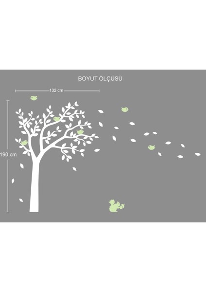 Düşen Yapraklar Duvar Sticker fiyatları
