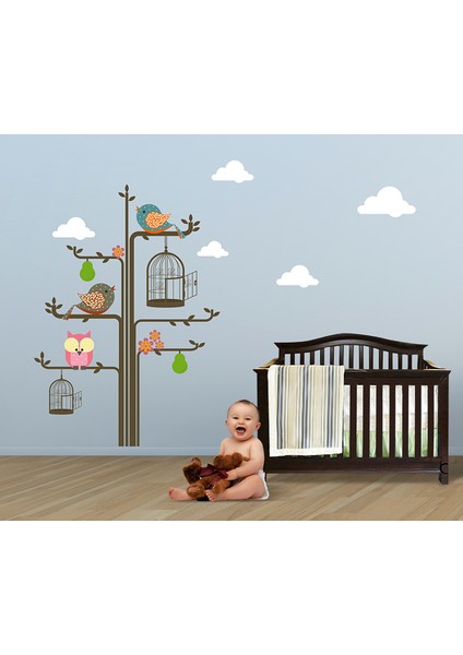 Kafesler Duvar Sticker