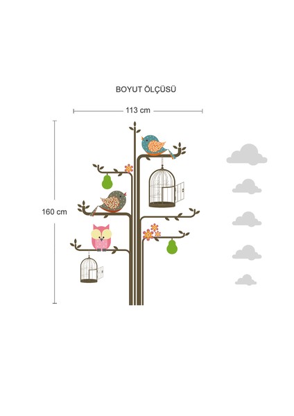 Kafesler Duvar Sticker fiyatları