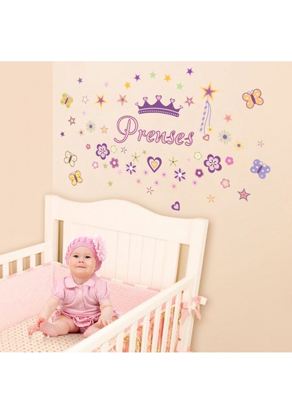 Prenses Duvar Sticker