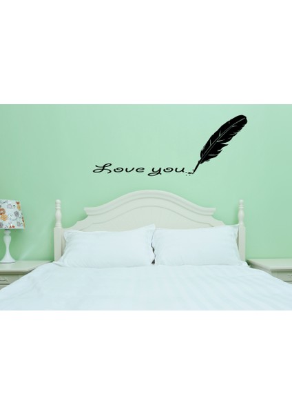 Love You Duvar Sticker