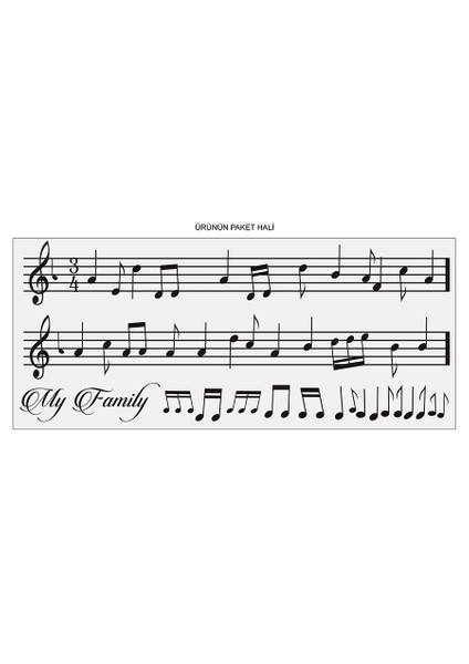 Notalar Duvar Sticker fırsatları