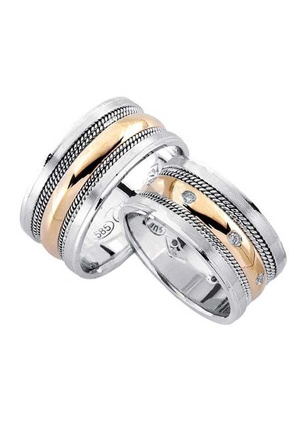 Alyans Elişi Yüzük 15.00 Gram 14 Ayar Altın