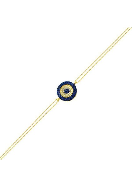 Bileklik Sosyete Gözü 1,95 Gram 14 Ayar Altın