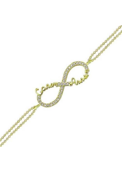 Bileklik Canım Annem 2,75 Gram 14 Ayar Altın