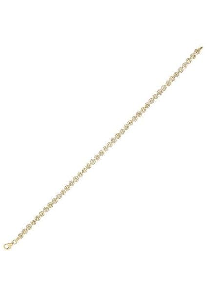 Papatya Bileklik 8,35 Gram 14 Ayar Altın