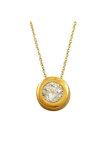 Tektaş Kolye 1,71 Gram 14 Ayar Altın