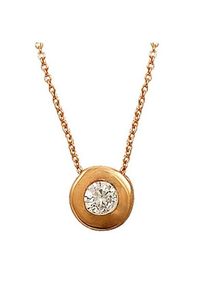 Tektaş Kolye 1,07 Gram 14 Ayar Altın