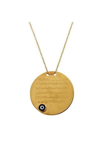 Plaka Kolye 2,42 Gram 14 Ayar Altın