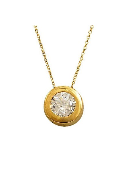 Tektaş Kolye 1,72 Gram 14 Ayar Altın