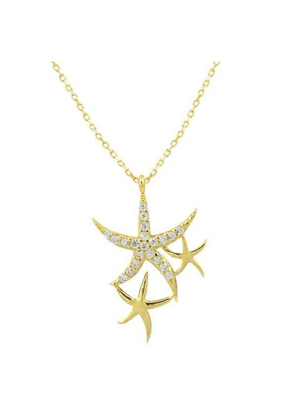 Deniz Yıldız Kolye 2,02 Gram 14 Ayar Altın