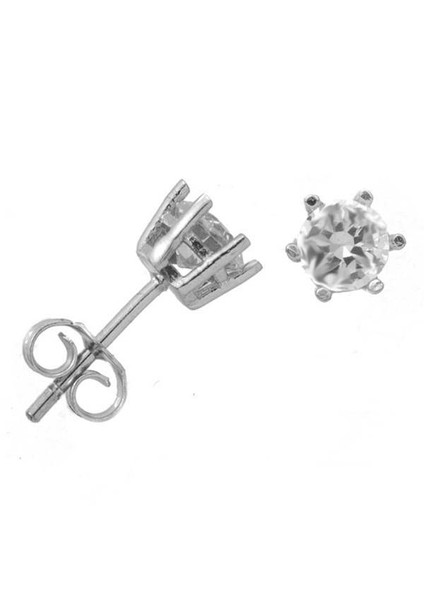 Küpe Tektaş 1,20 Gram 14 Ayar Altın
