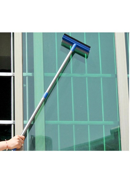 Teleskopik Cam Silme Aparatı Uzun Metal Alaşımlı Hafif Yapı ile Temizlik Kolaylığı fırsatları