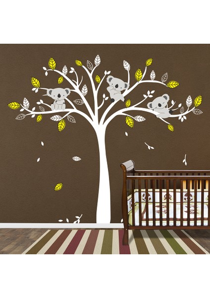 Beyaz Ağaç Duvar Sticker fiyatları