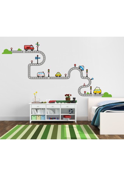 Trafik Duvar Sticker