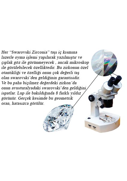 Altın 0,80 crt. Zirkon Tek Taş Yüzük br13