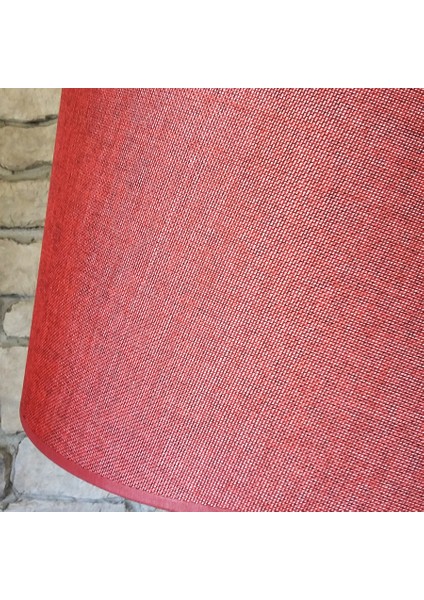 Torna Bacaklı,Fuşya Keten Şapkalı Lambader Naturel Renk Ayak-K120 fiyatları