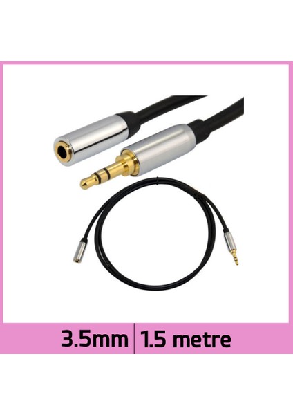 3.5mm Stereo Ses Uzatma Kablosu - 1,5M