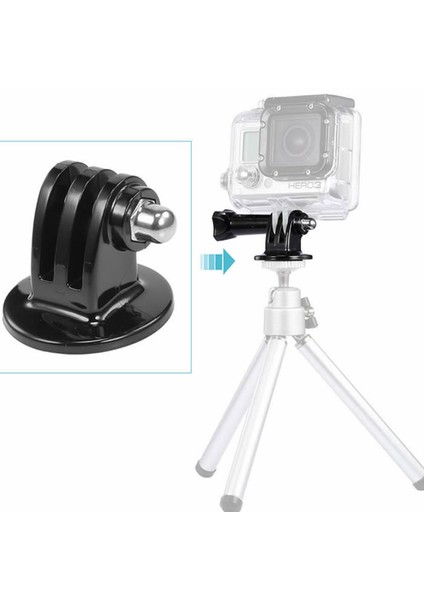 Gopro Hero 2 3 3+ 4 Tripod Monopod Bağlantı Aparatı