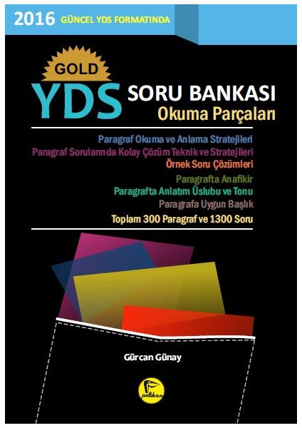 Pelikan Yayınları Gold Yds Soru Bankası Cümle-Paragraf