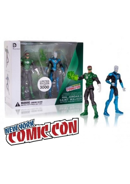 DC Collectibles NYCC Exclusive Hal Jordan & Saint Walker Action Figure (2 Pack)