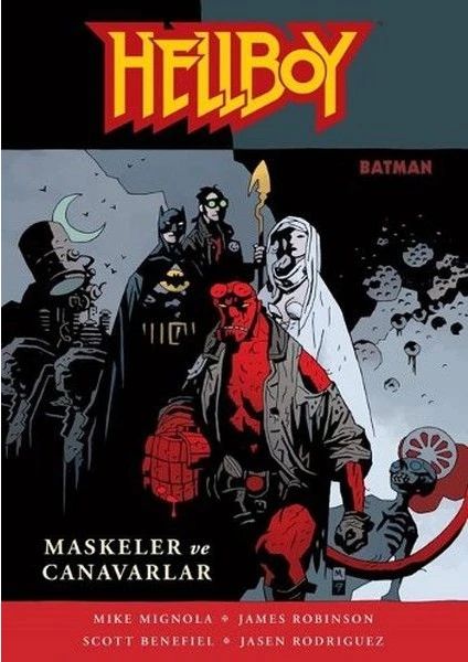 Hellboy Maskeler ve Canavarlar Türkçe Çizgi Roman