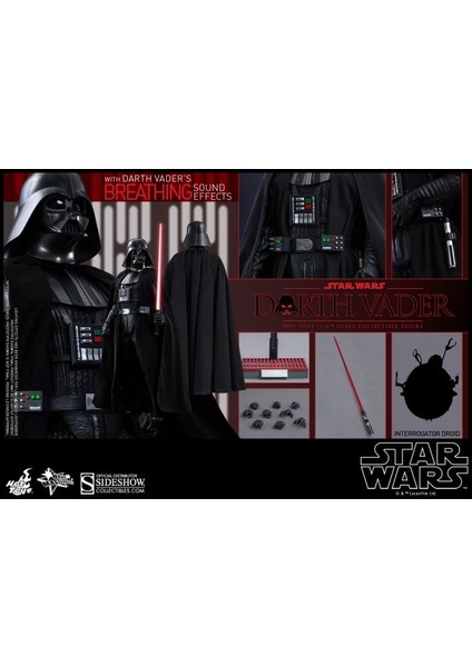 Hot Toys Star Wars A New Hope Darth Vader 14 Inch Action Figure fırsatları