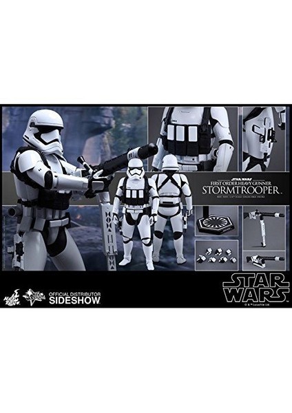Hot Toys Star Wars First Order Heavy Gunner Stormtrooper 12 Inch Action Figure