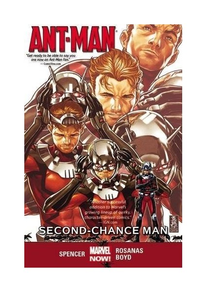 Comics Ant-Man Vol. 1: Second-Chance Man İngilizce Çizgi Roman