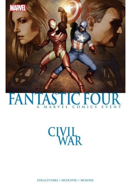 Comics Fantastic Four Civil War İngilizce Çizgi Roman