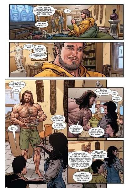 Comics Hercules: Still Going Strong İngilizce Çizgi Roman