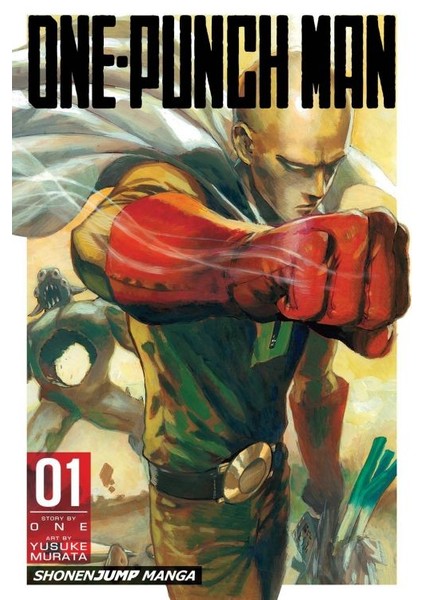 One-Punch Man Volume 1 - Manga İngilizce Çizgi Roman