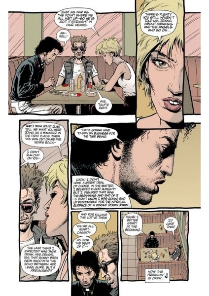 Preacher Book One İngilizce Çizgi Roman