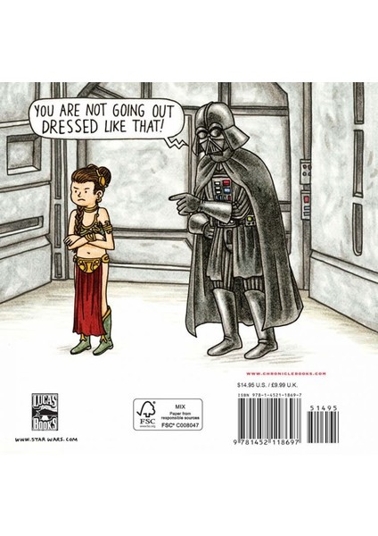 Star Wars Vader's Little Princess İngilizce Çizgi Roman