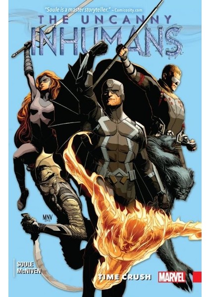 Comics Uncanny Inhumans Vol. 1: Time Crush İngilizce Çizgi Roman