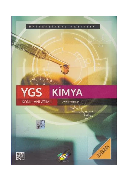 Fdd Yayınları Ygs Kimya Konu Anlatımlı - Ahmet Aydoğan