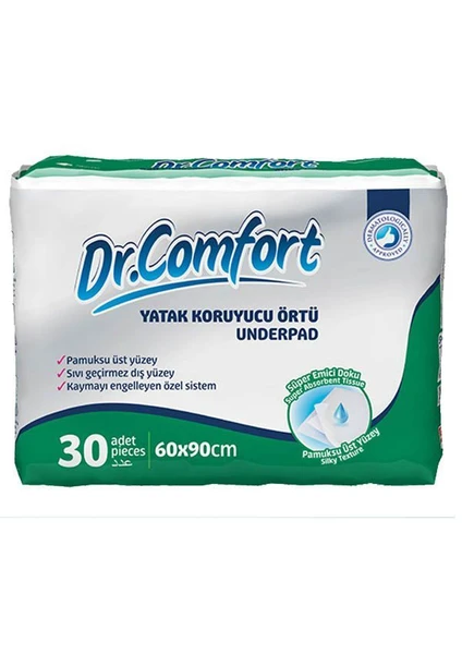 Dr.Comfort Süper Emici Çiş Pedi 60X90 Cm 30 Adet