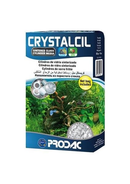 Crystalcil Seramik Biyolojik Filtre Malzemesi 500 Gr