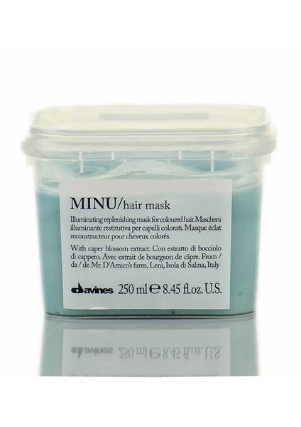 Minu Hair Mask Boyali Saçlar İçin Koruyucu Saç Maskesi 250ml