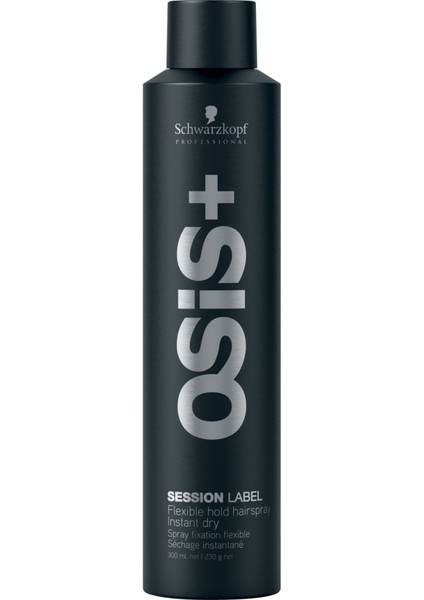 OSIS+ Session Label Flexible Hold Esnek Tutuş Saç Spreyi 300ml